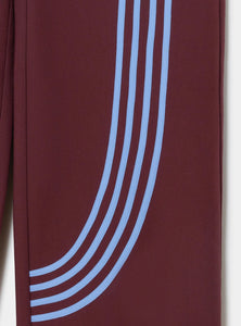 Laagam Zion burgundy track pant trousers | Pipe and Row Seattle shopping