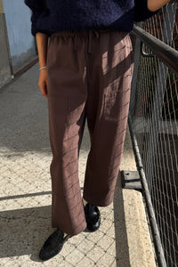 Le Bon Shoppe Gardener's utility pant espresso brown | Pipe and Row