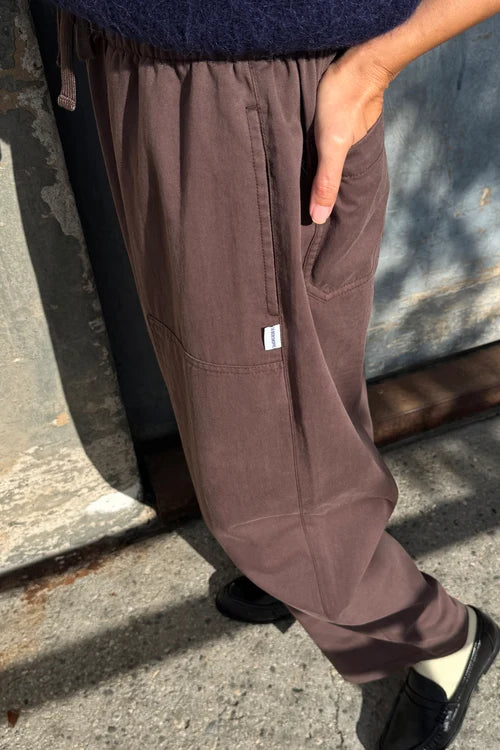 Le Bon Shoppe Gardener's utility pant espresso brown | Pipe and Row Seattle