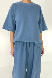 Le Bon Shoppe Jayden Tee cornflower blue borrowed tee | Pipe and Row