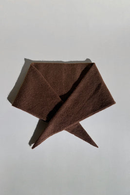 Le Bon Shoppe cashmere bandana kerchief scarf mocha brown | Pipe and Row Seattle