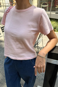 Le Bon Shoppe little boy tee crewneck baby pink | Pipe and Row Seattle