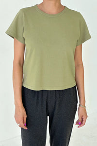 Le Bon Shoppe little boy tee mint dust green | Pipe and Row Seattle