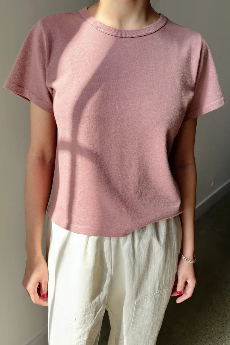Le Bon Shoppe little boy tee t-shirt rose tea pink | PIpe and Row