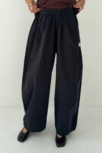 Le Bon Shoppe parachute pant flowy black poplin | Pipe and Row Seattle
