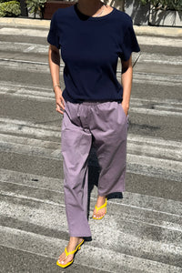 Le Bon Shoppe subtle tapered Gardener's utility pant lavender purple | Pipe and Row