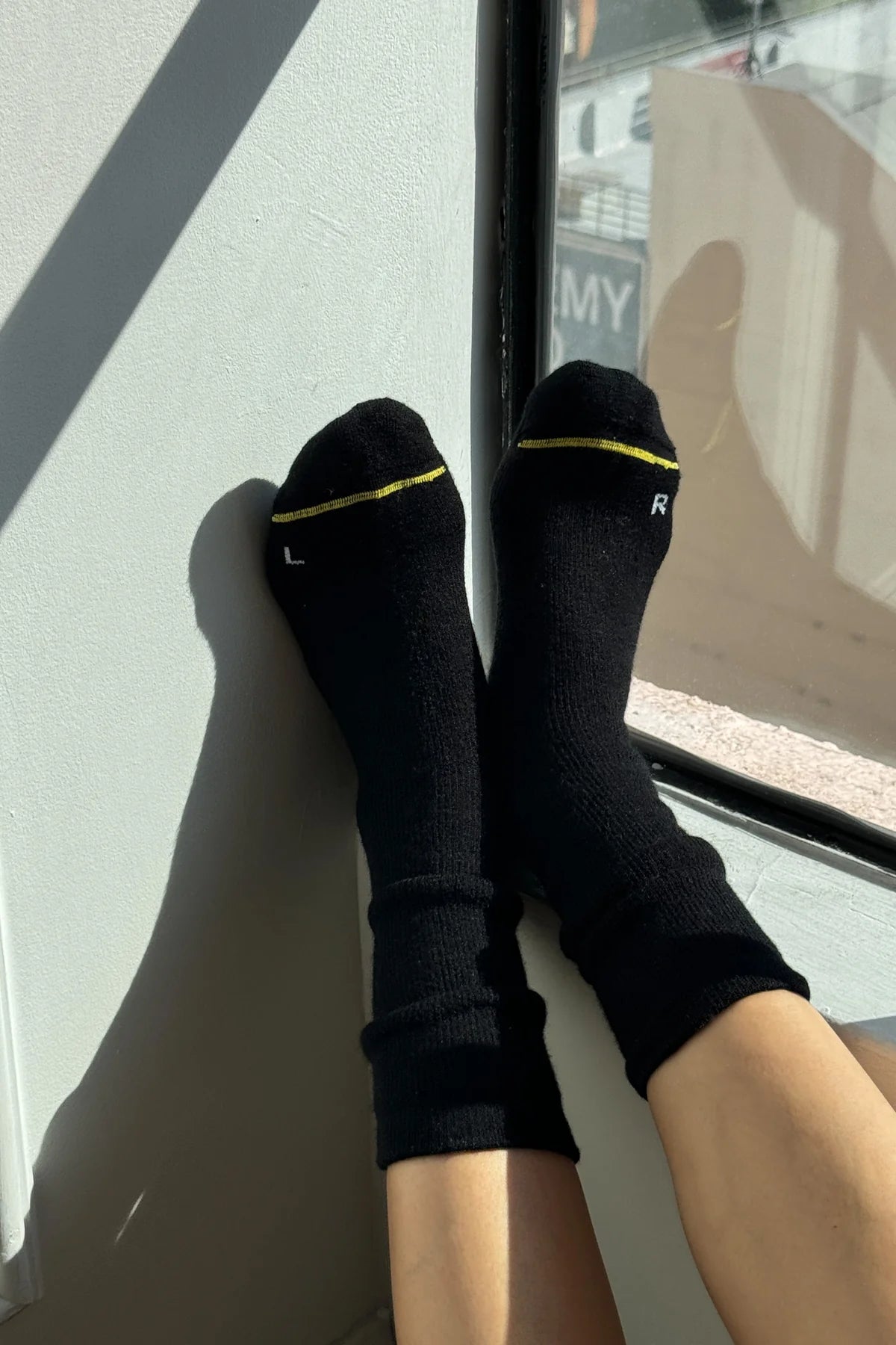 Le bon Shoppe Camper socks black onyx | Pipe and Row Seattle boutique
