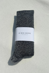 Le bon Shoppe Camper socks cozy charcoal grey | Pipe and Row Seattle shopping boutique