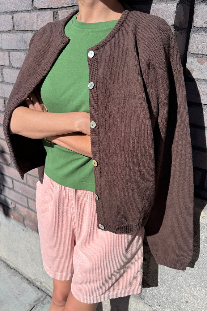 LEILA COTTON CARDIGAN