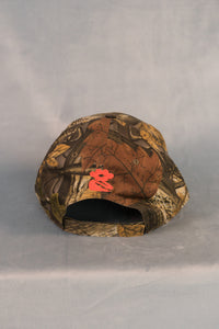 Live Laugh Lesbian camo Intentionally Blank dad hat orange writing | pipe and row boutique seattle