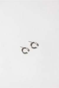 Wolf Circus Lo hoop earrings sterling silver | Pipe and Row Seattle