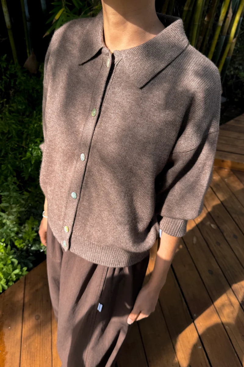 LOU CASHMERE CARDIGAN