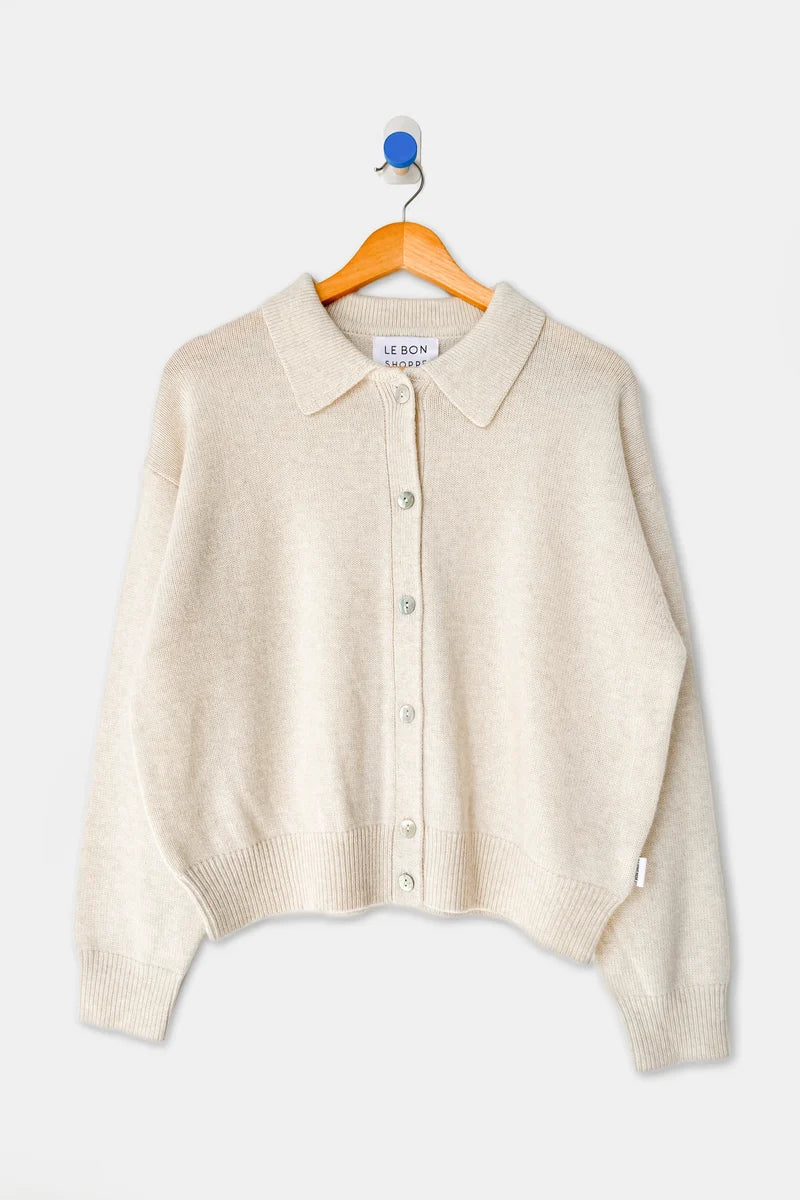 LOU CASHMERE CARDIGAN