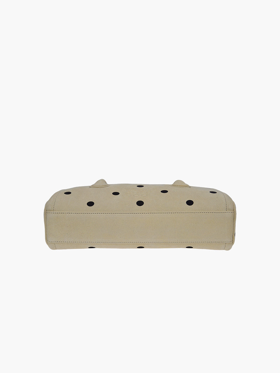 MARGESHERWOOD Soft boston ew Baguette handbag blond wood printed suede polka dot | Pipe and Row Seattle