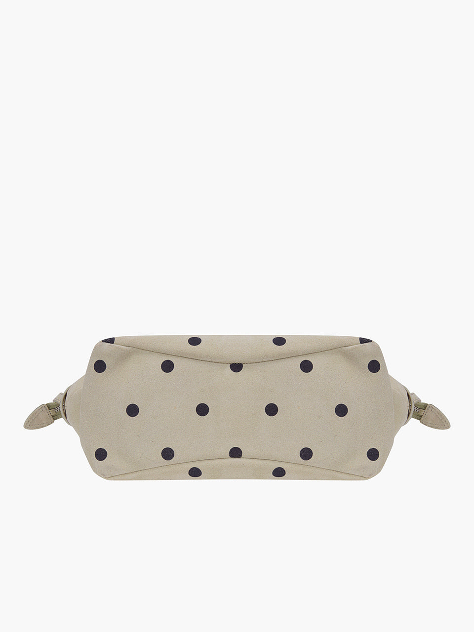 Margesherwood baguette Grandma used sling handbag blond wood printed suede polka dot | Pipe and Row