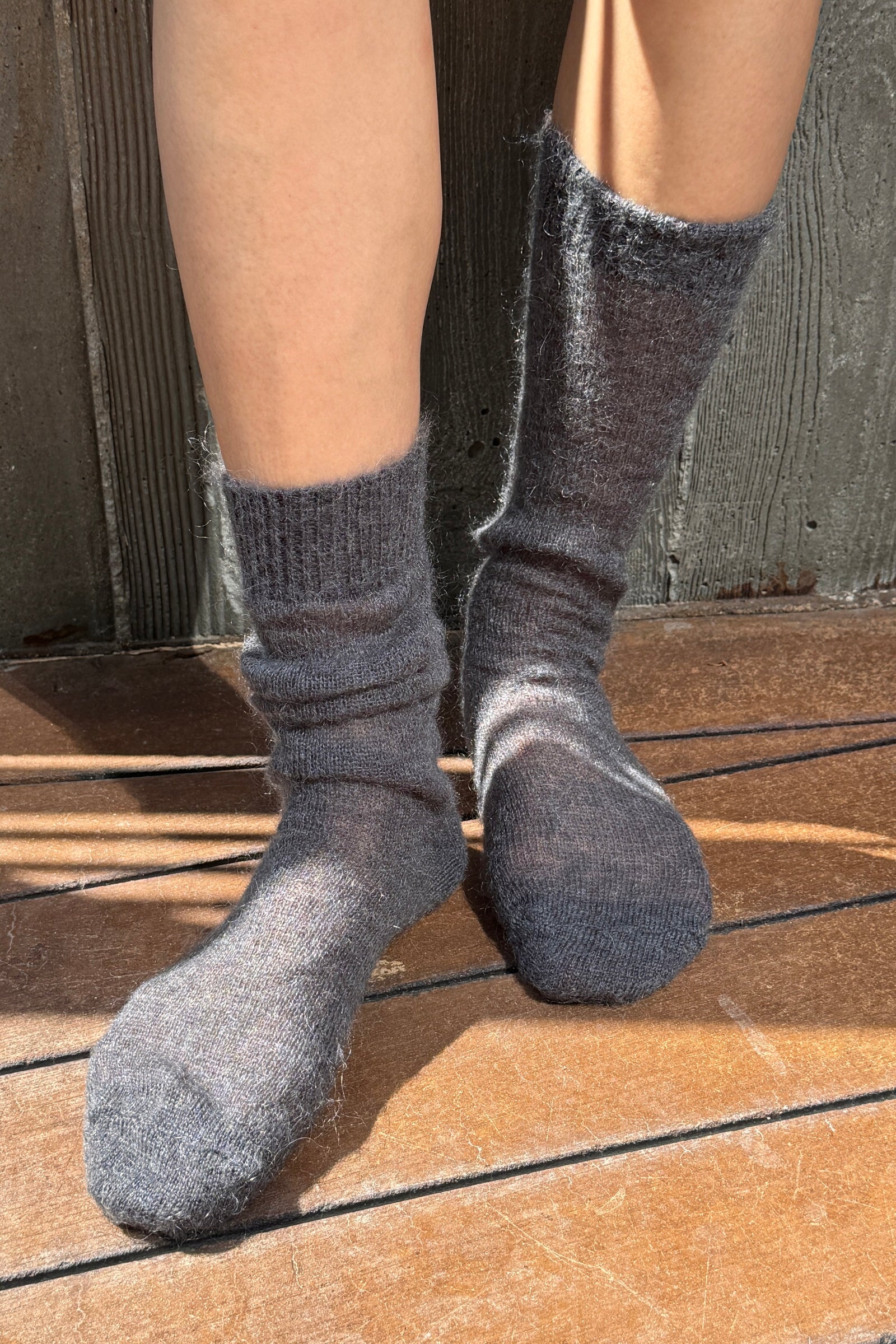 MOHAIR VEIL SOCKS
