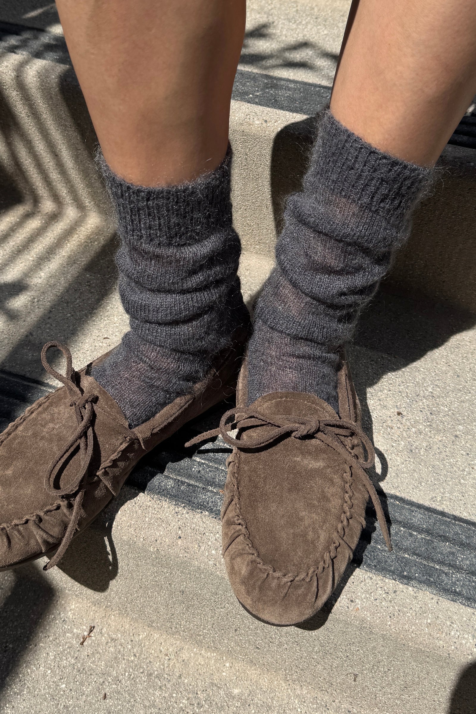 MOHAIR VEIL SOCKS