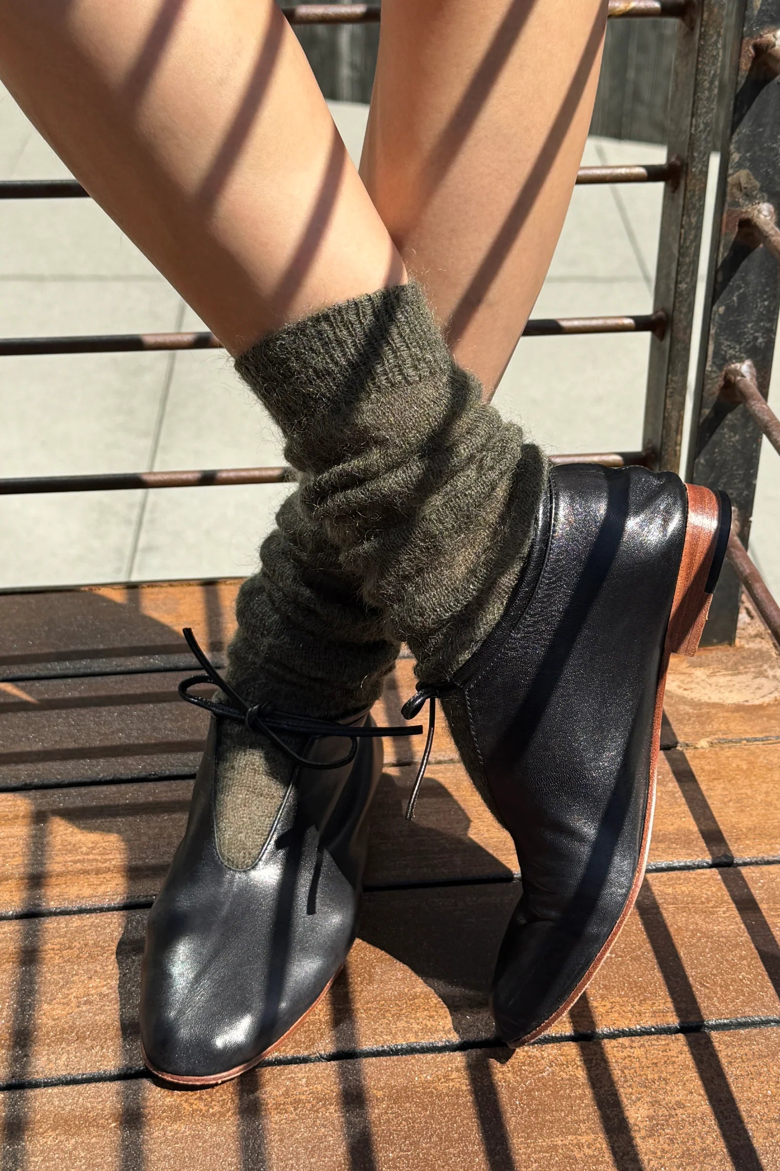 MOHAIR VEIL SOCKS
