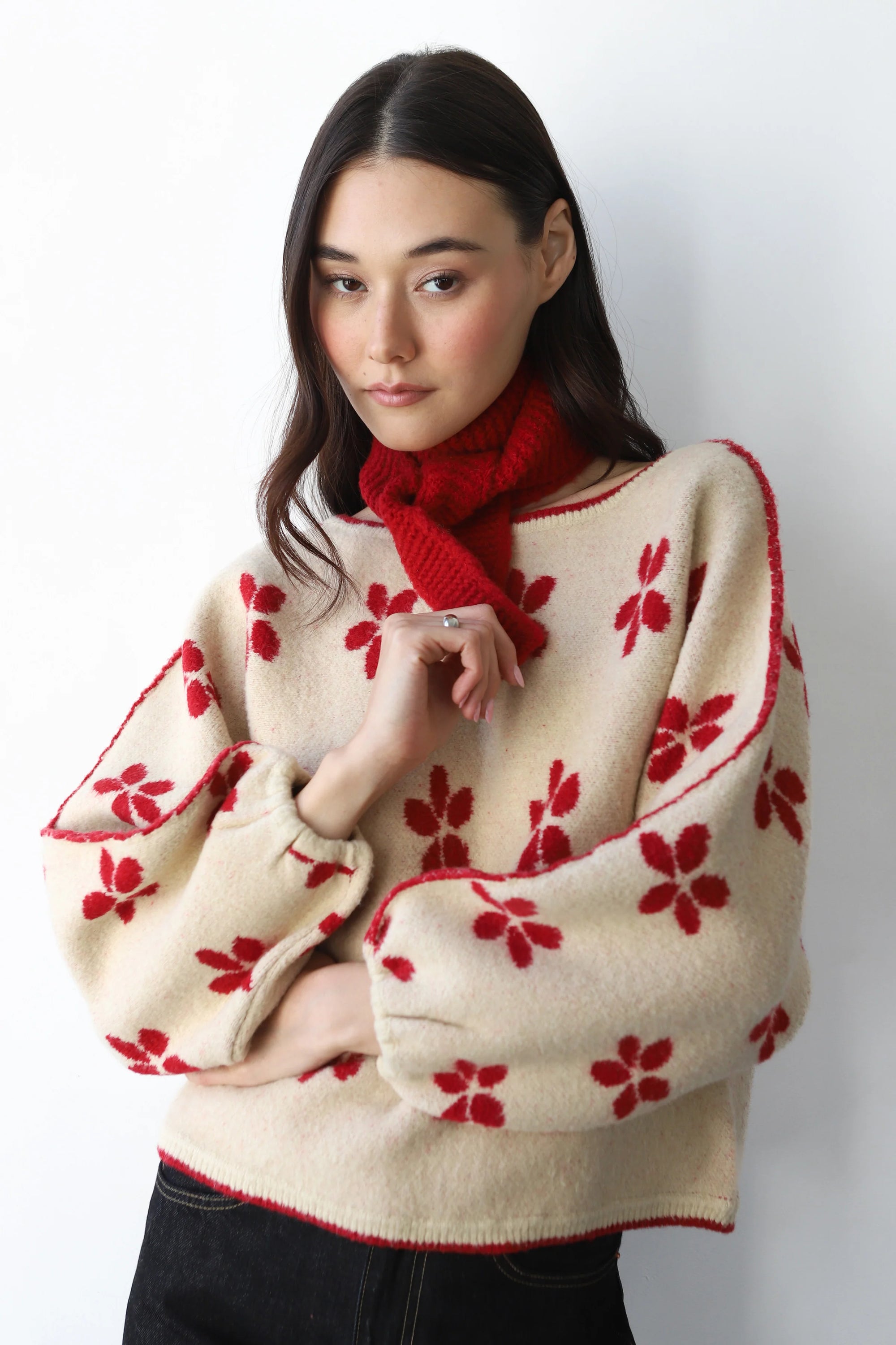 KNIT NECK TIE