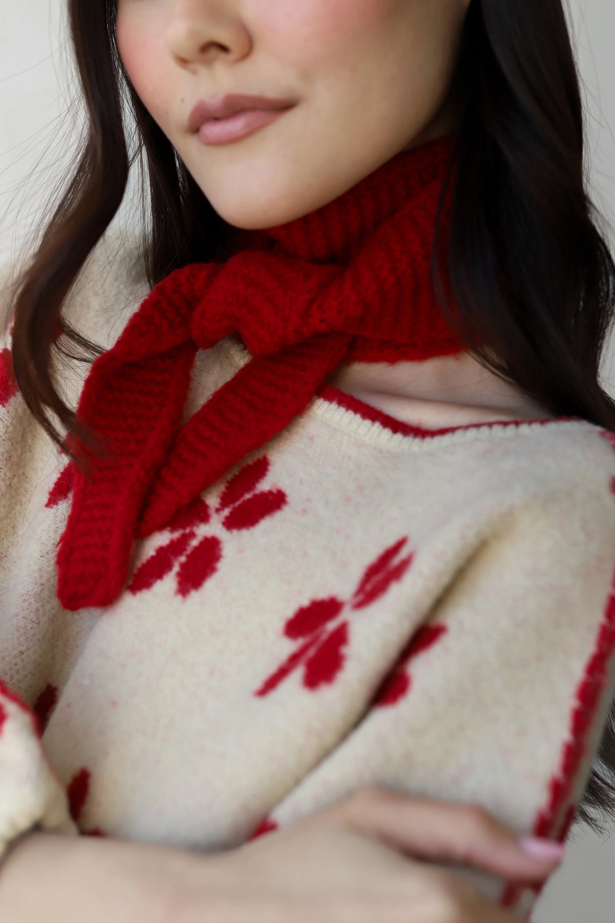 KNIT NECK TIE
