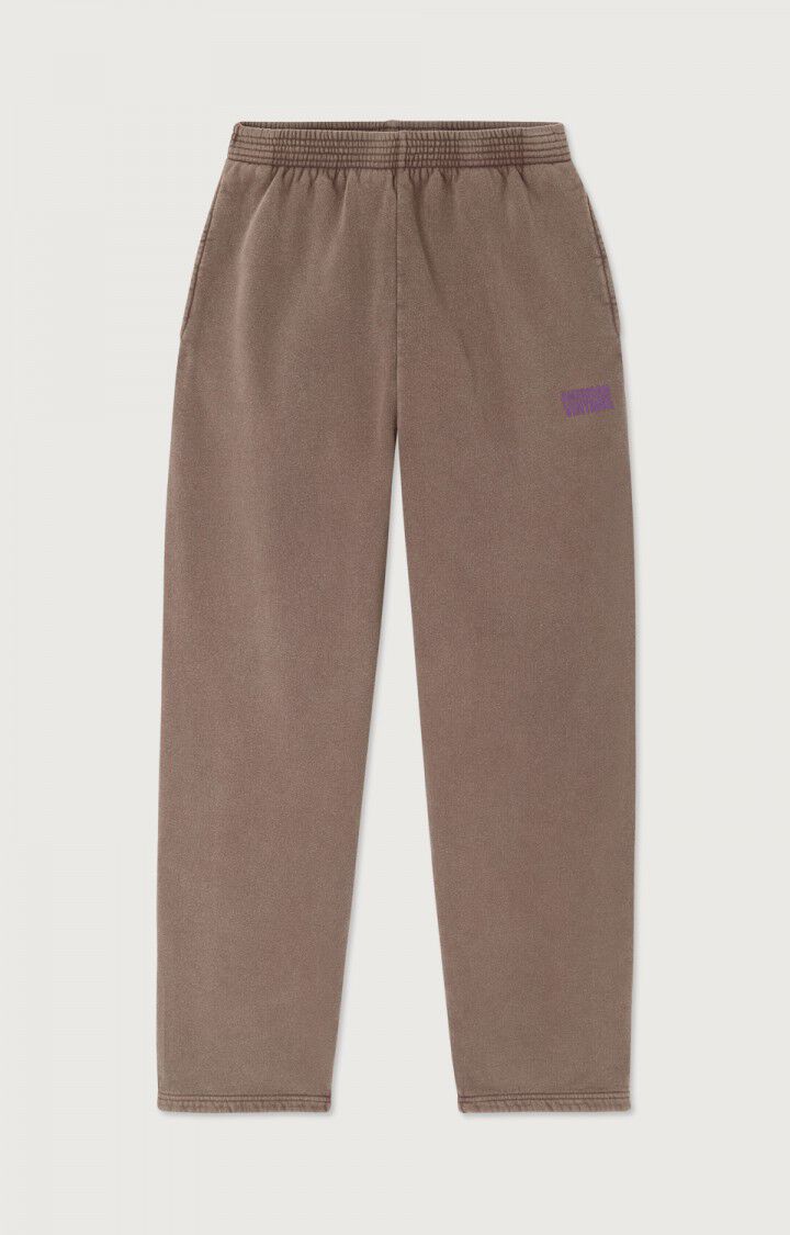 American Vintage relaxed Plizzy sweatpants vintage chestnut brown | Pipe and Row