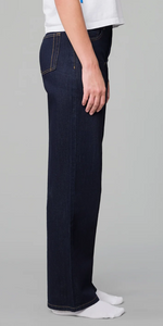 Still Here Everyday jean relaxed mid-rise dark Indigo | Pipe and Row