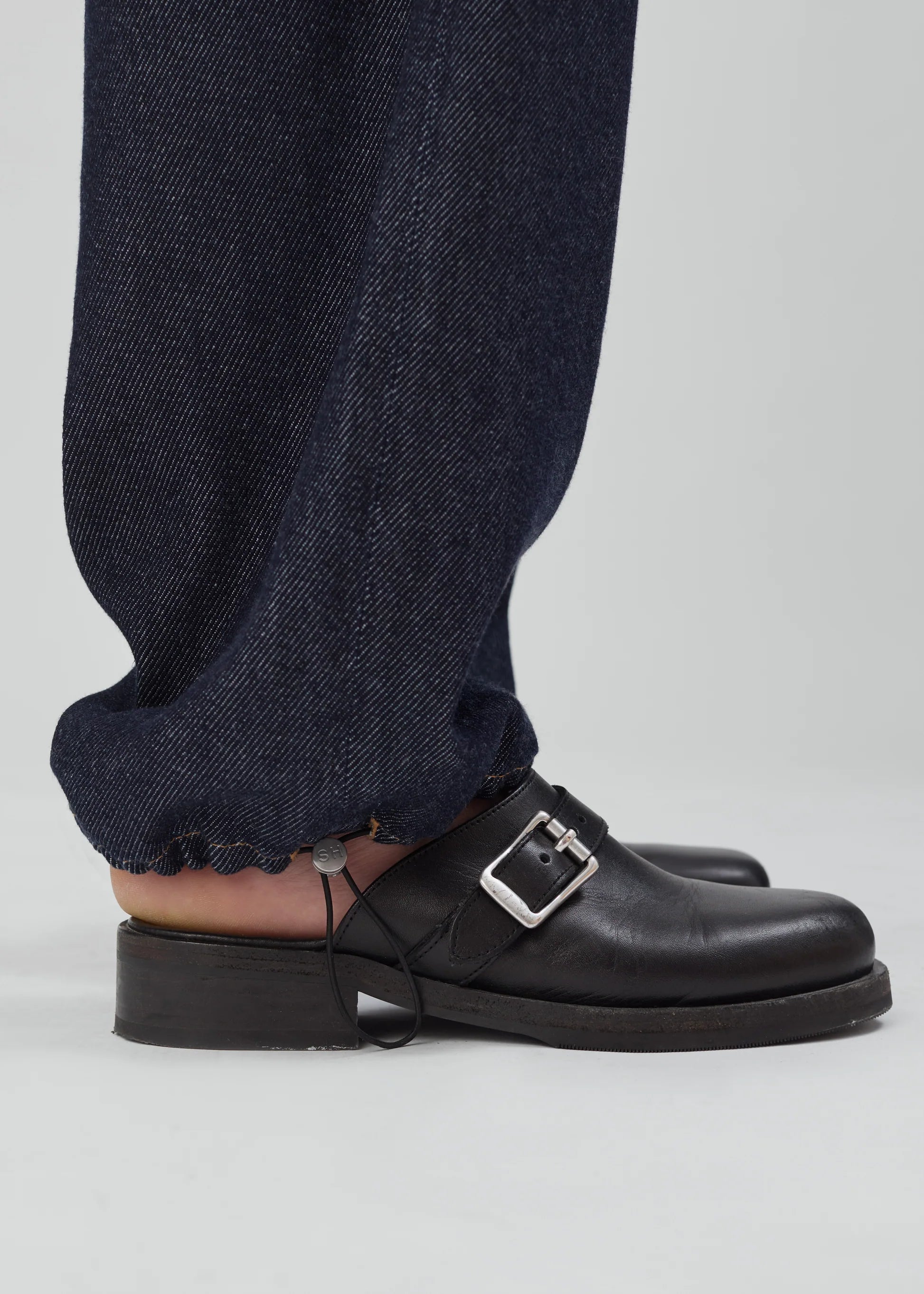 Still Here Sport Jean dark indigo blue joggers cinched | Pipe and Row