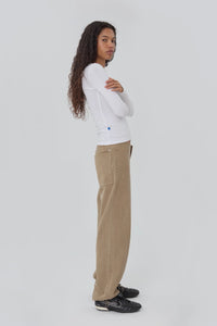 Still Here Sport Jean jogger jean denim pear khaki tan | Pipe and Row Seattle