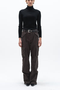 Tonywack black pebble leather thin belt silver western buckle | PIPE AND ROW