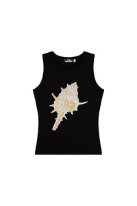 Tyler Mcgilliavary black collector seamless tank top shell graphic print PIPE AND ROW Seattle