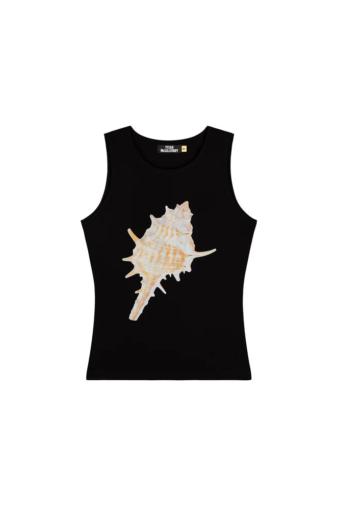 Tyler Mcgilliavary black collector seamless tank top shell graphic print PIPE AND ROW Seattle
