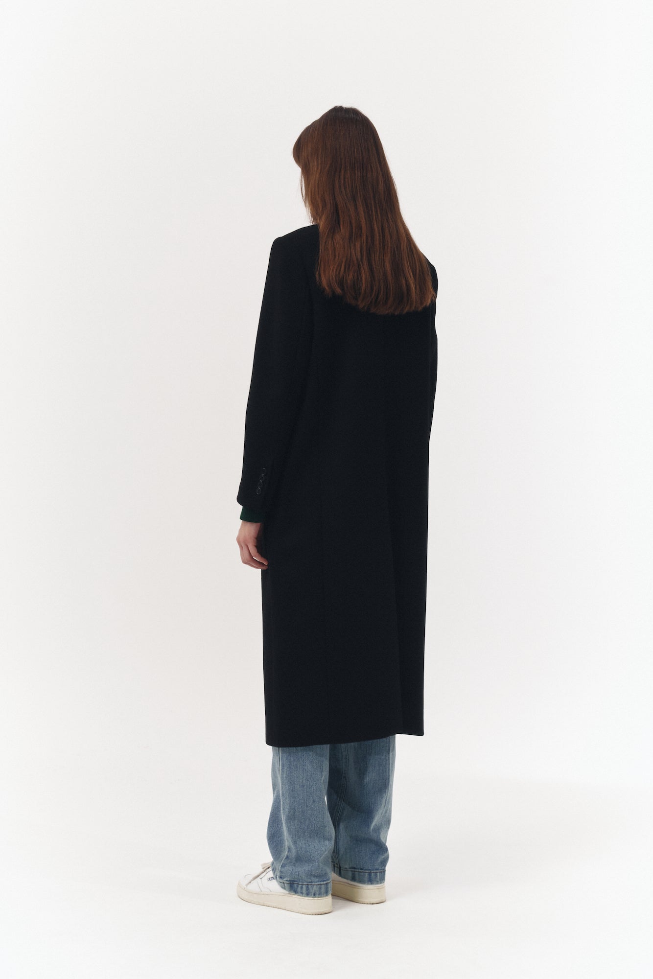 2-WAY 3 BUTTON CASHMERE COAT