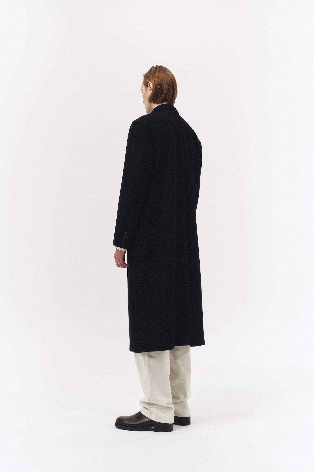 2-WAY 3 BUTTON CASHMERE COAT