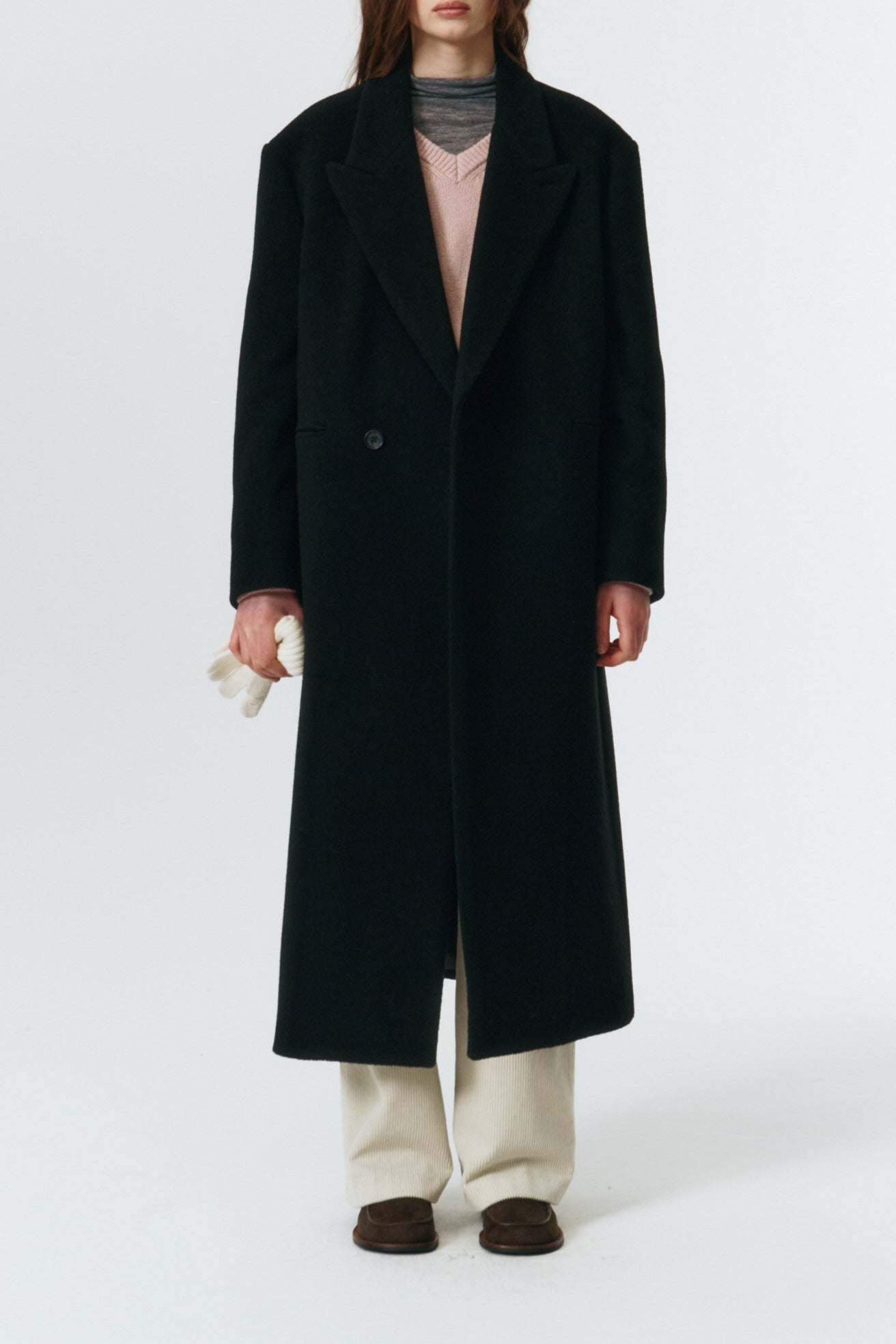 UNISEX MAXI DOUBLE WOOL COAT