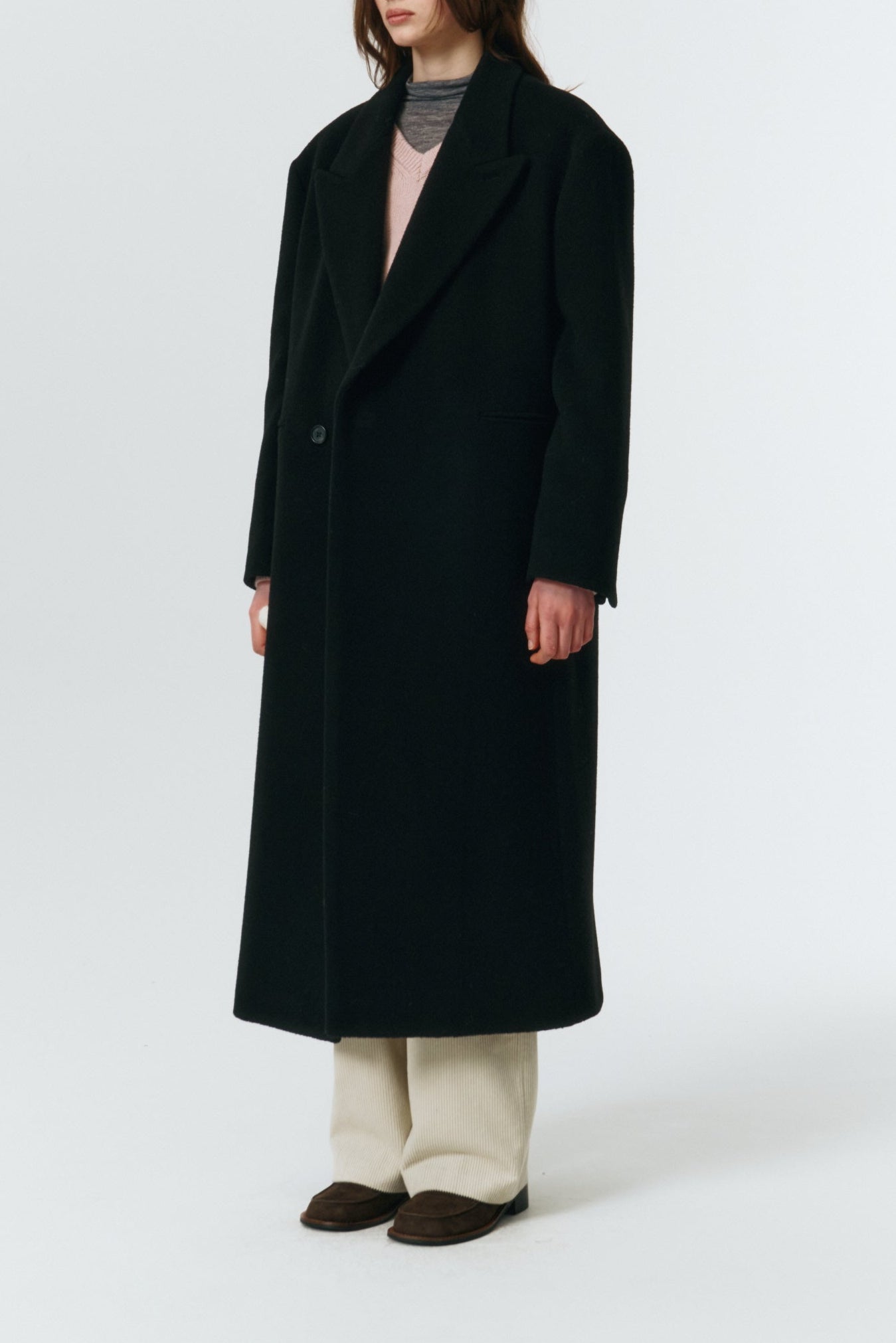 UNISEX MAXI DOUBLE WOOL COAT