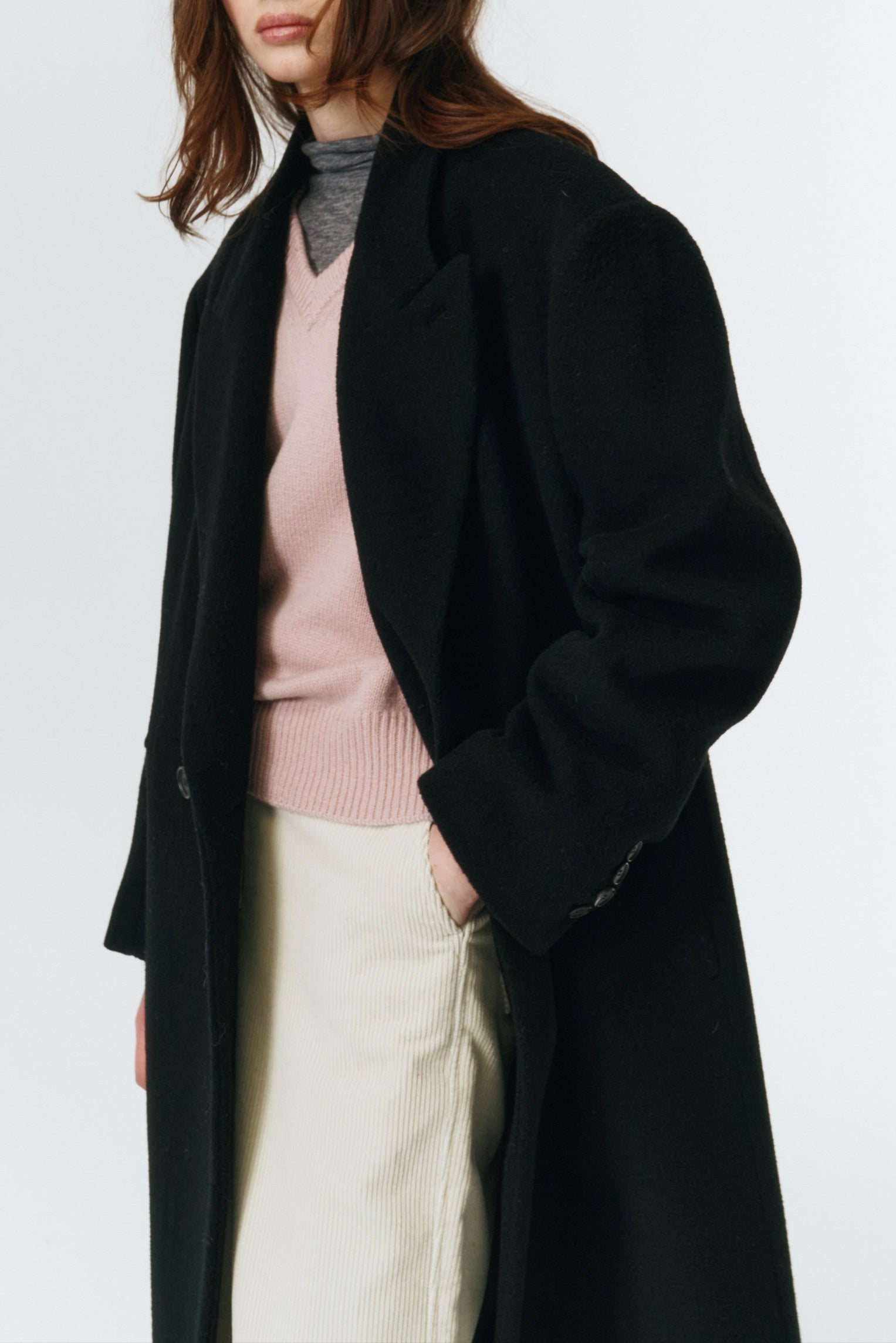 UNISEX MAXI DOUBLE WOOL COAT