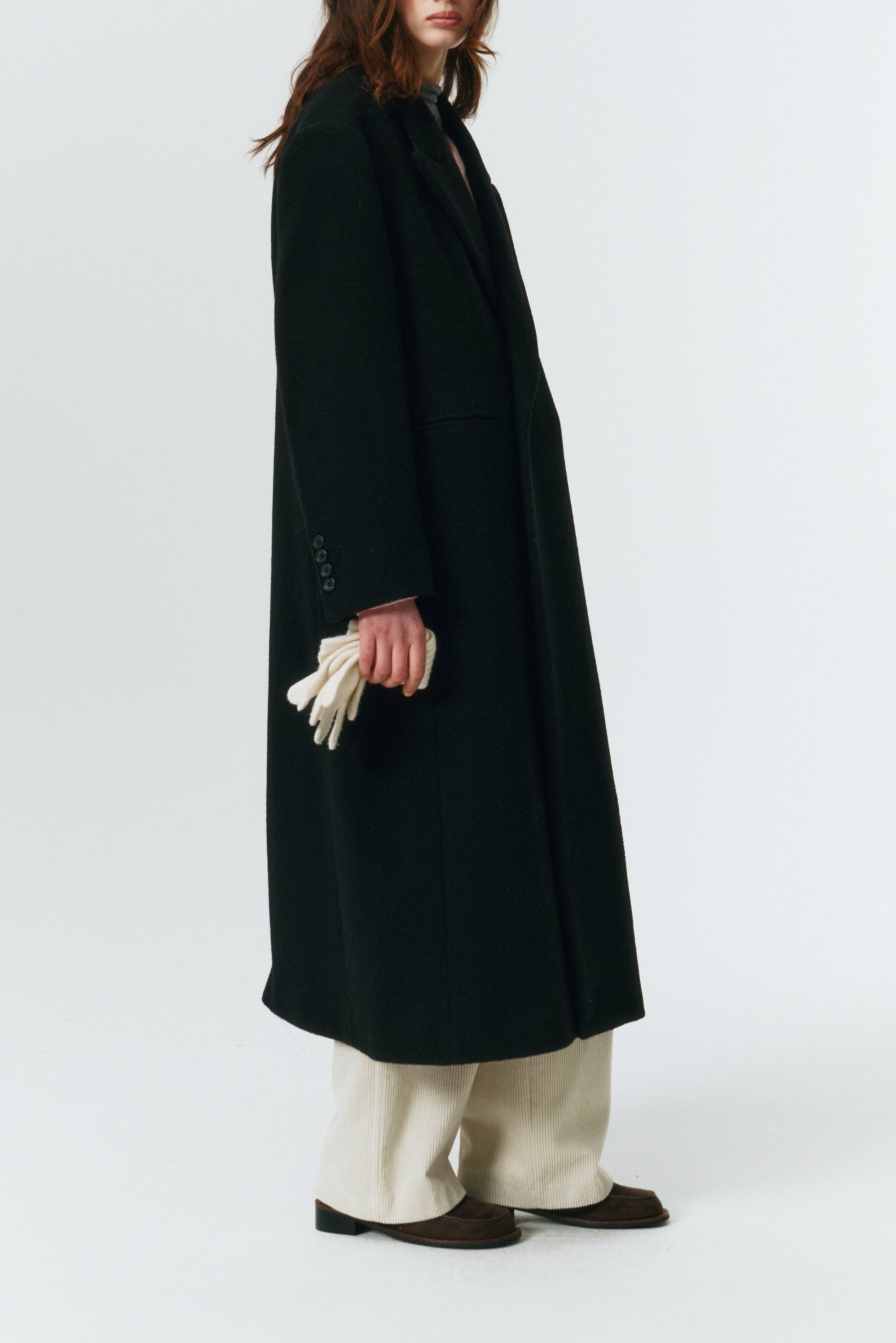 UNISEX MAXI DOUBLE WOOL COAT
