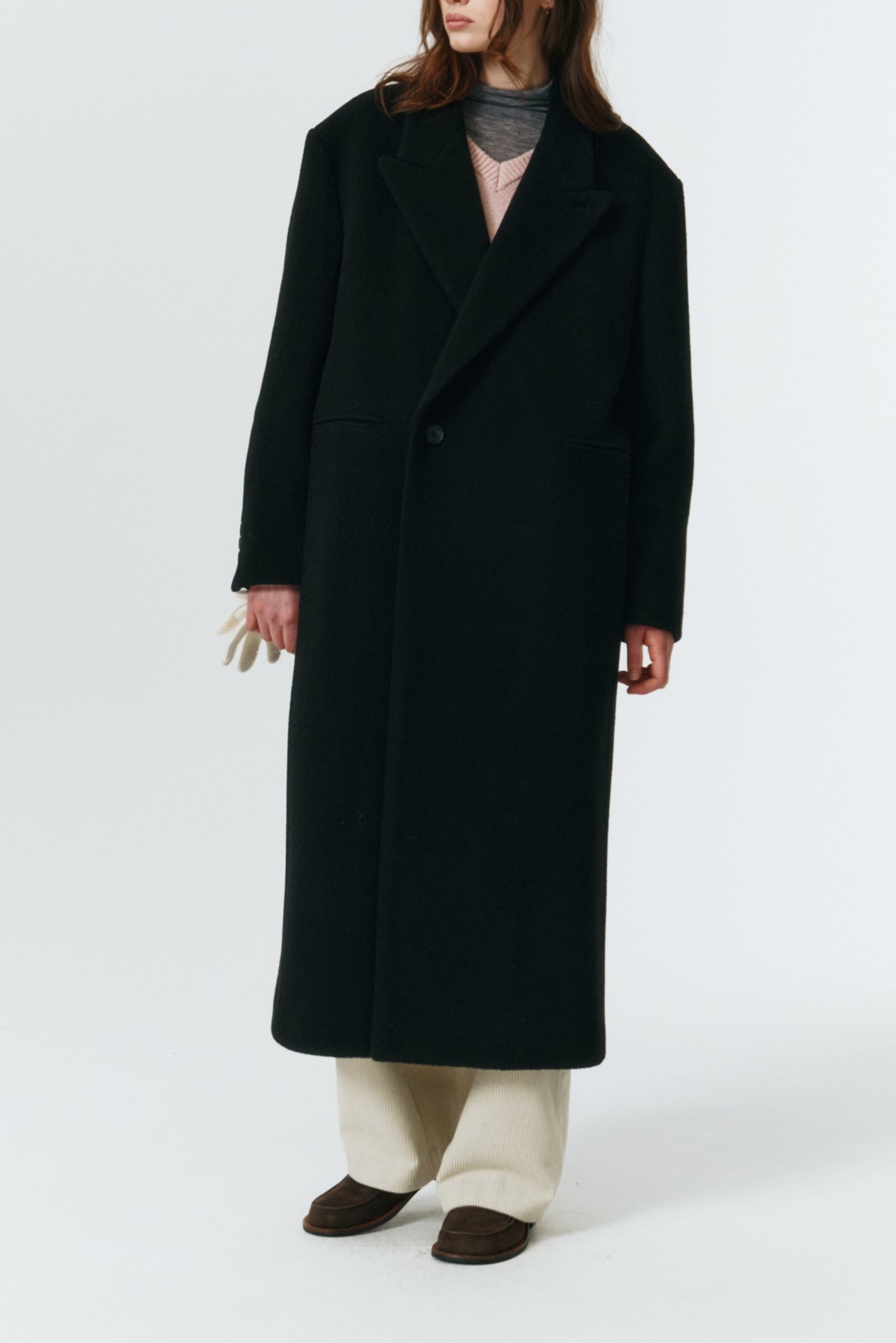 UNISEX MAXI DOUBLE WOOL COAT