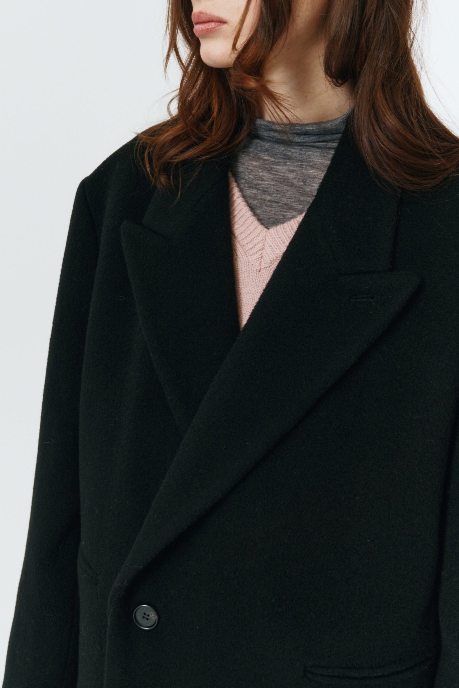 UNISEX MAXI DOUBLE WOOL COAT