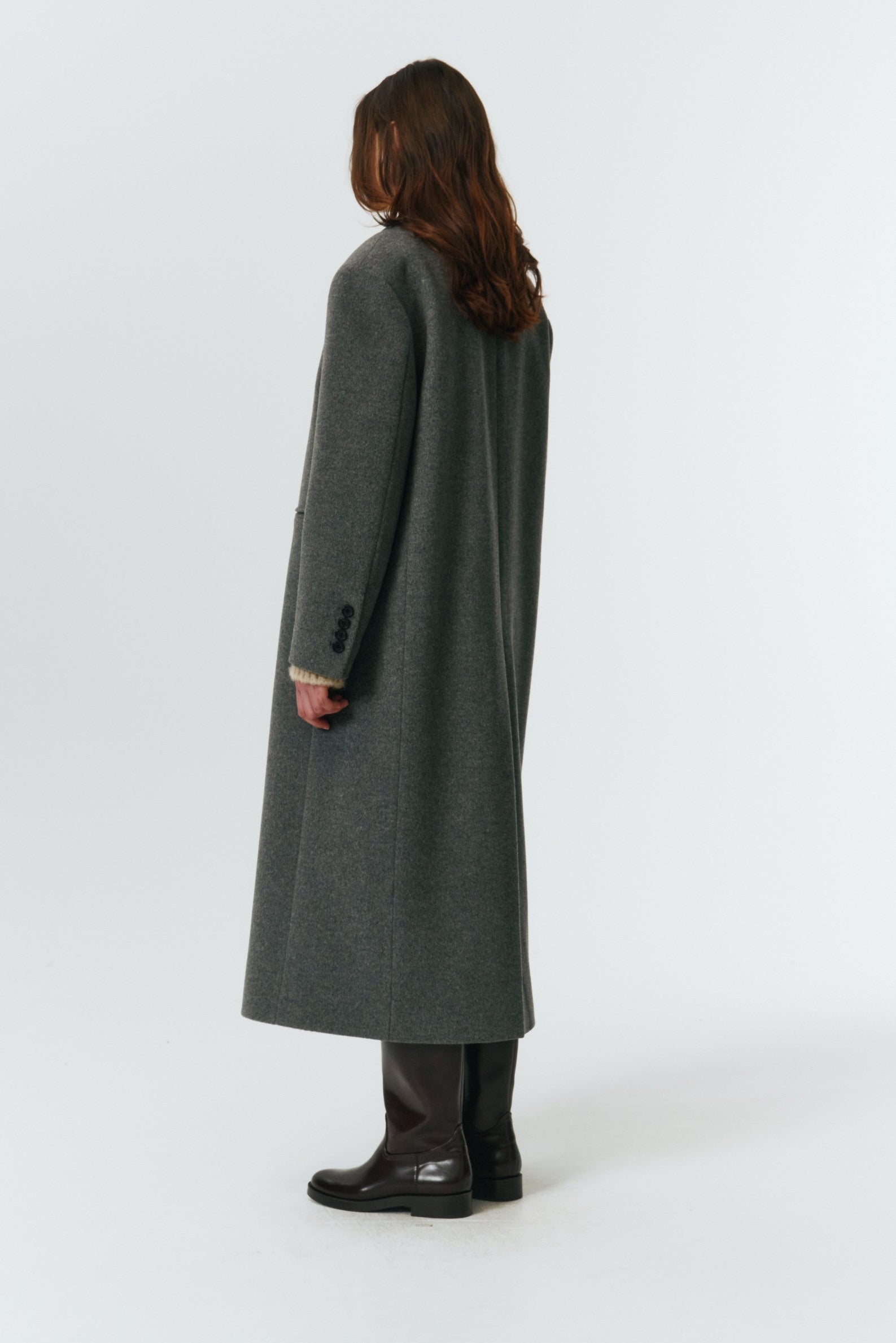 UNISEX MAXI DOUBLE WOOL COAT
