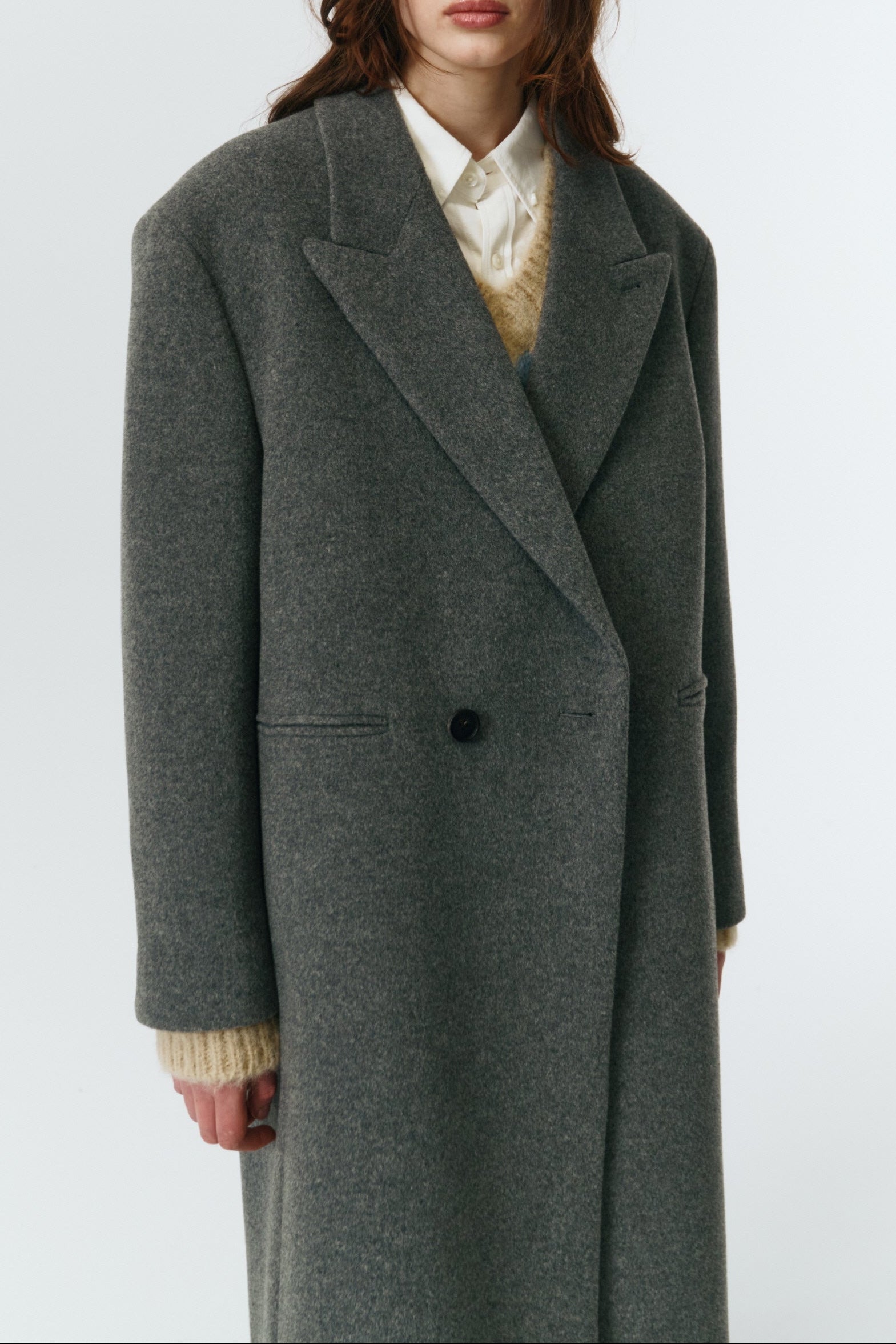 UNISEX MAXI DOUBLE WOOL COAT