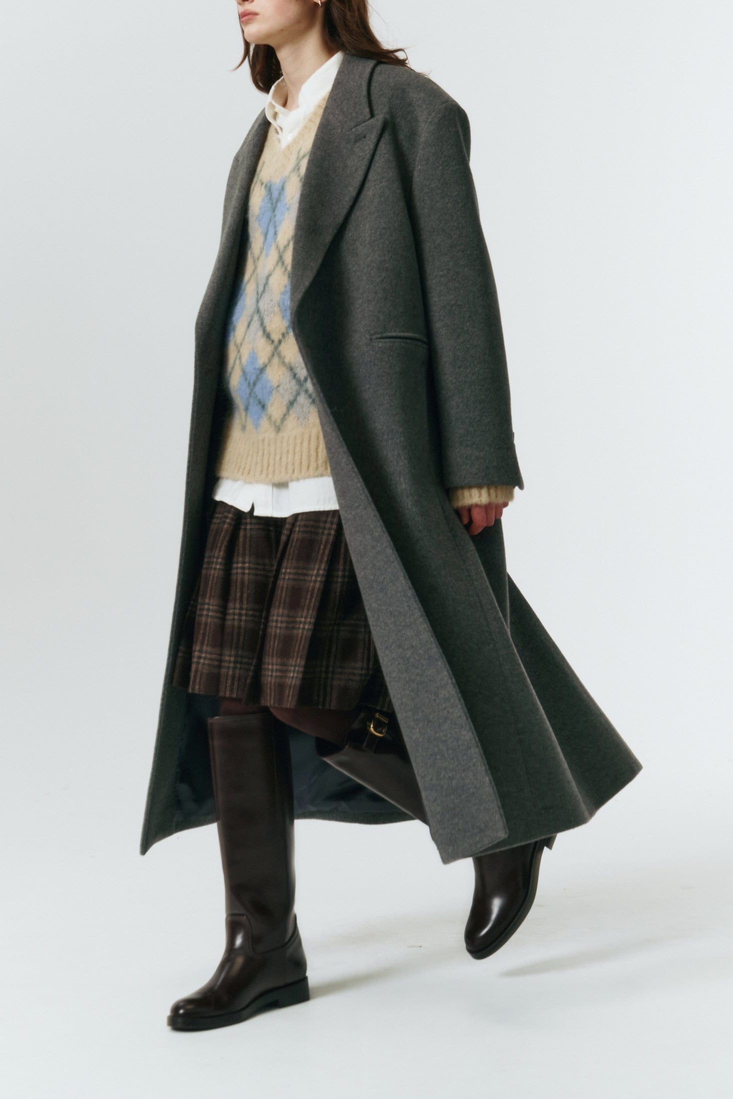 UNISEX MAXI DOUBLE WOOL COAT