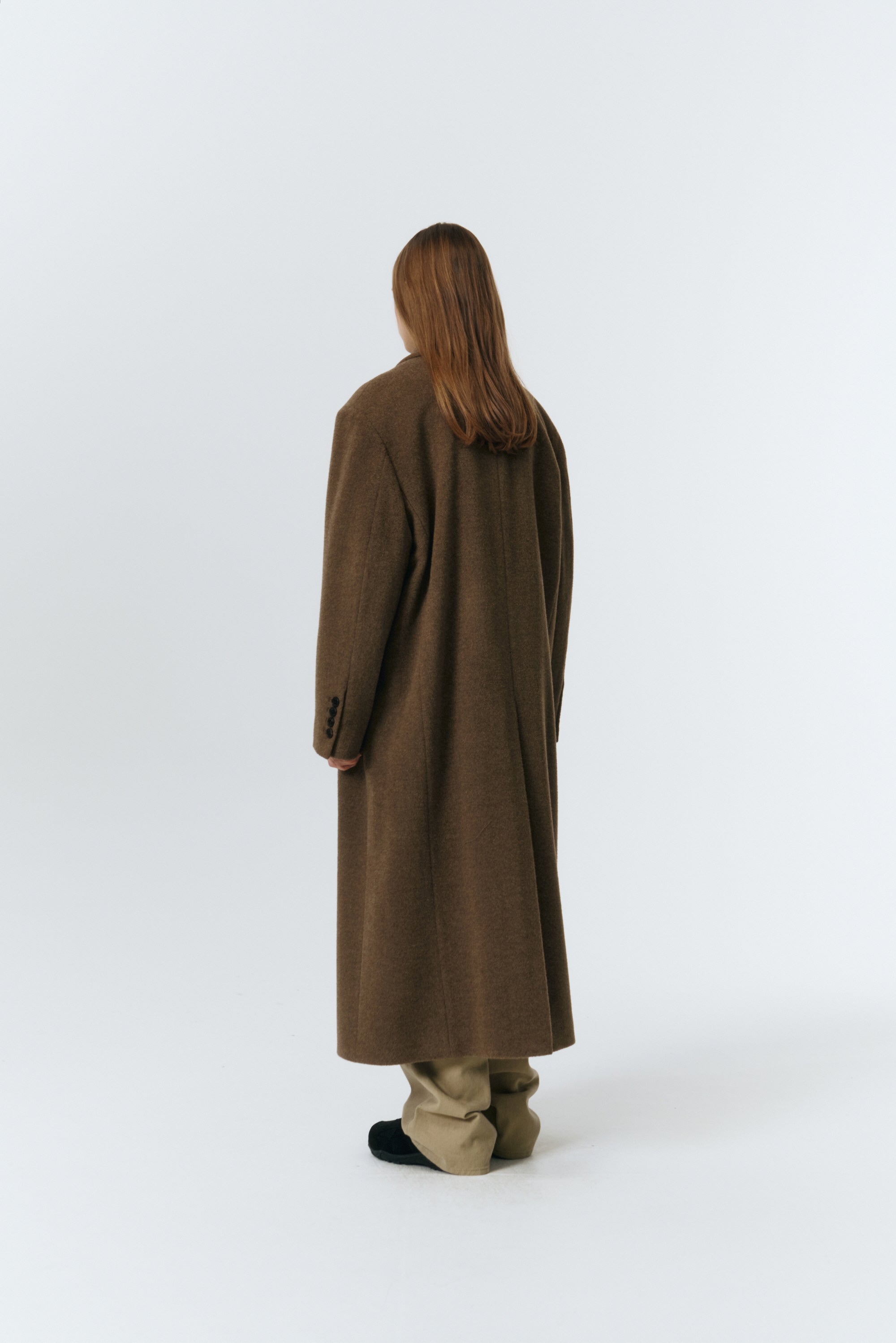 UNISEX MAXI DOUBLE WOOL COAT