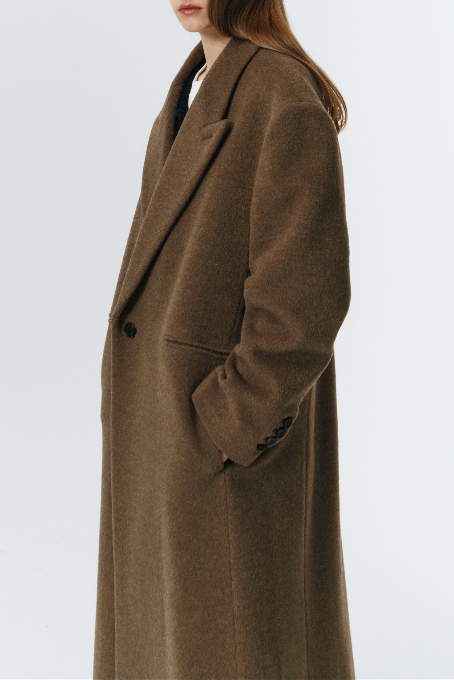 UNISEX MAXI DOUBLE WOOL COAT