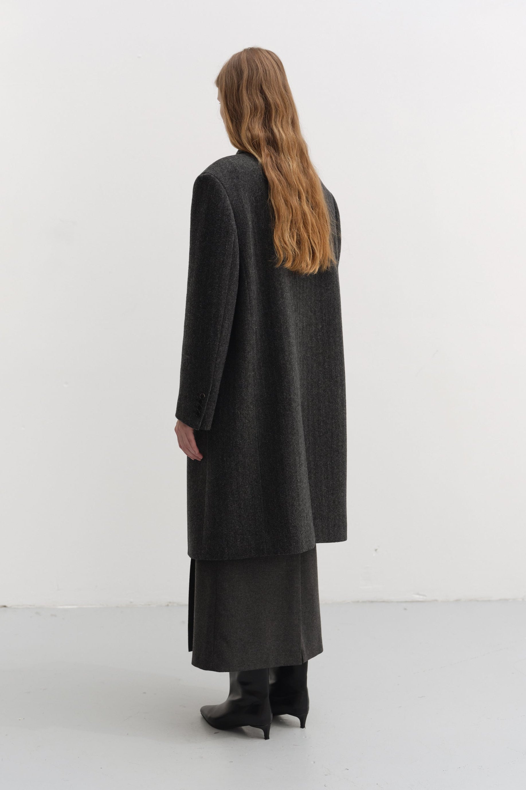 UNISEX BOXY TAILORED COAT