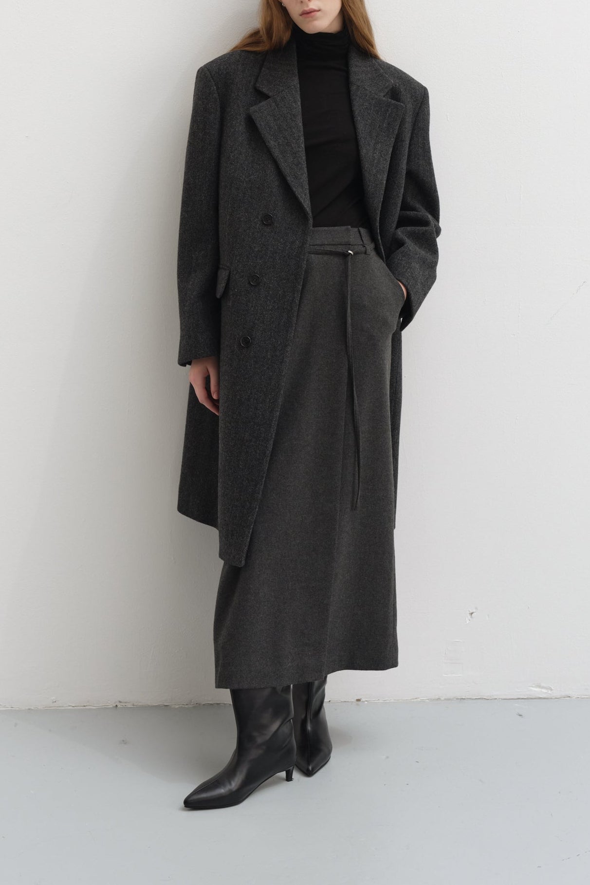 UNISEX BOXY TAILORED COAT
