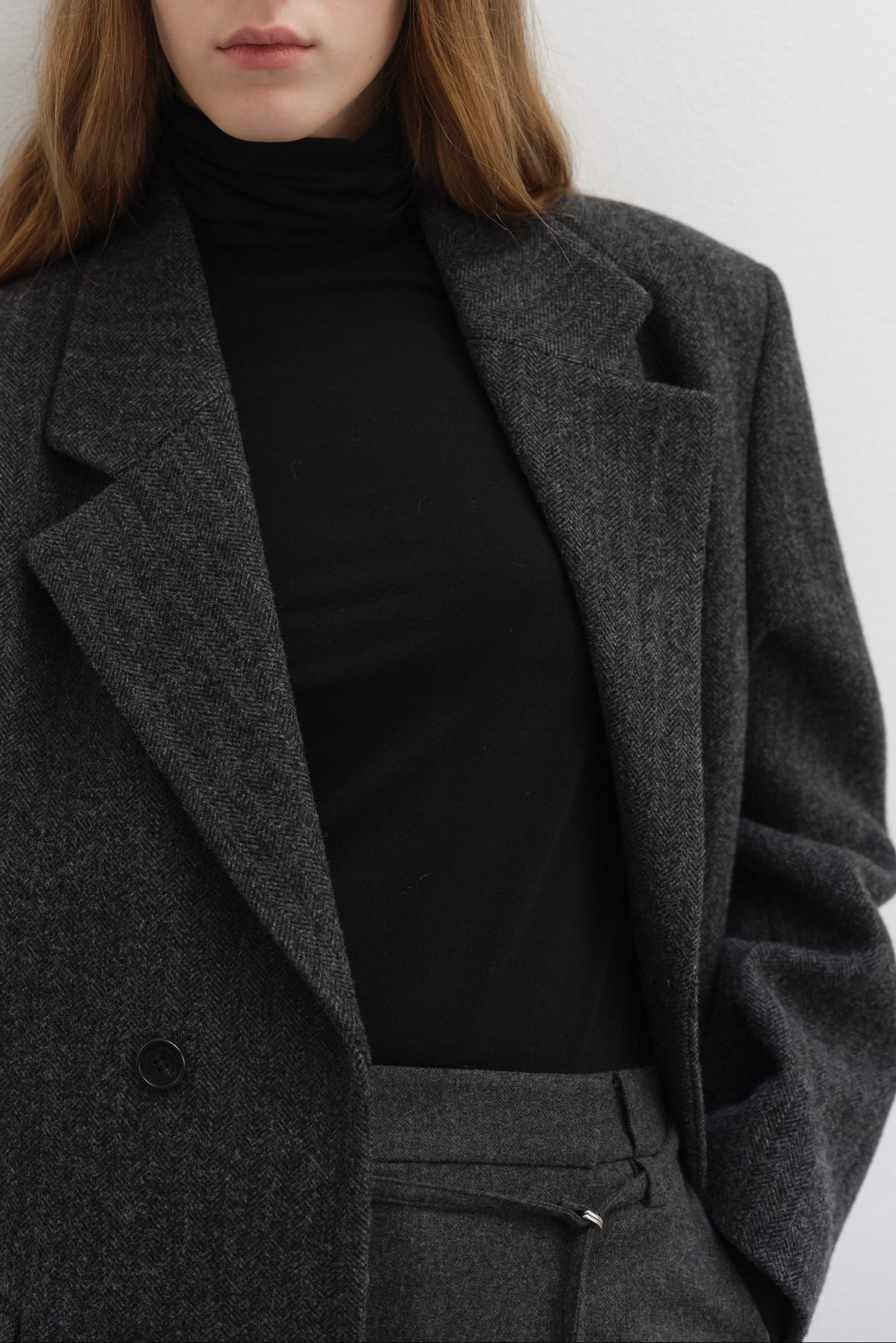 UNISEX BOXY TAILORED COAT