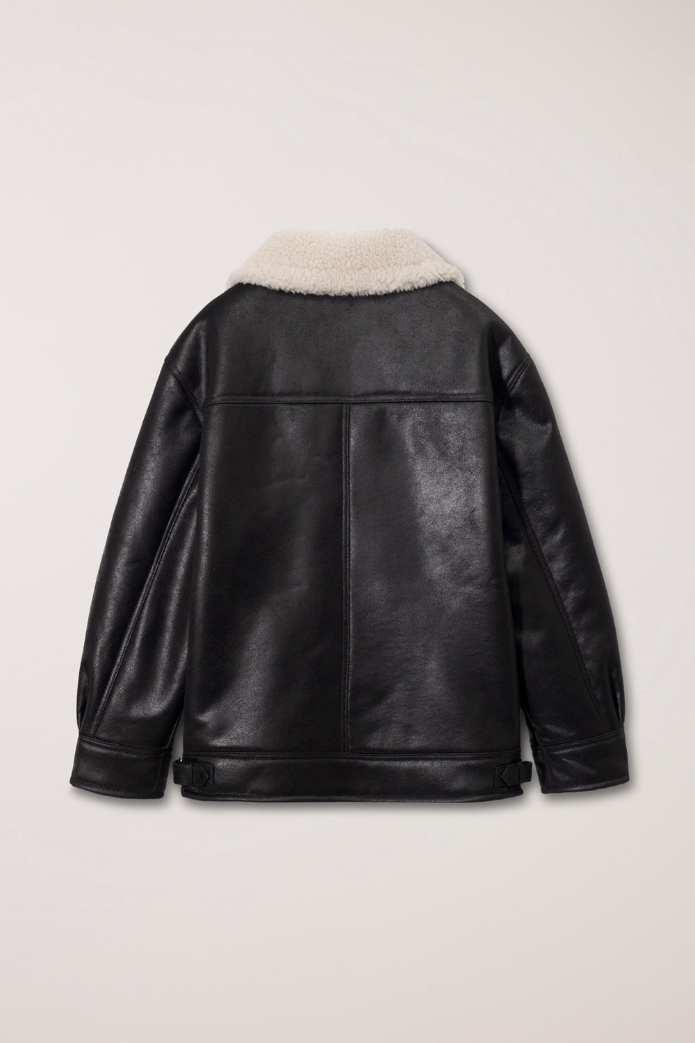 UNISEX SHEARLING HALF JACKET