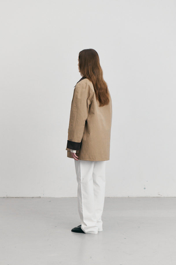 UNISEX WAXED COTTON HUNTING JACKET