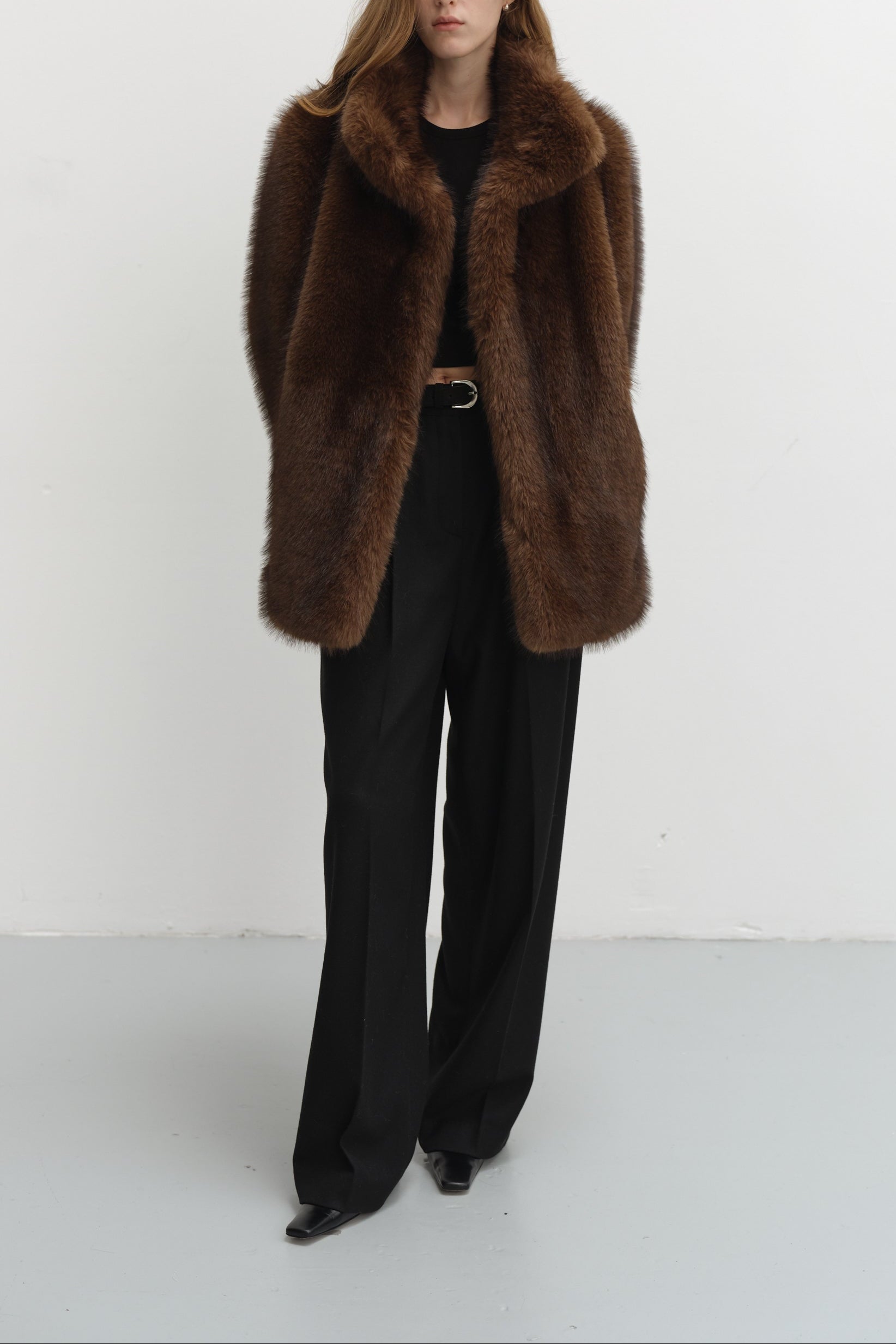 HALF FUR JACKET